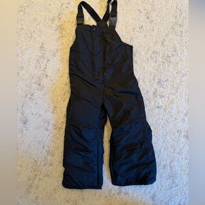 Gap black snow pants, 3T